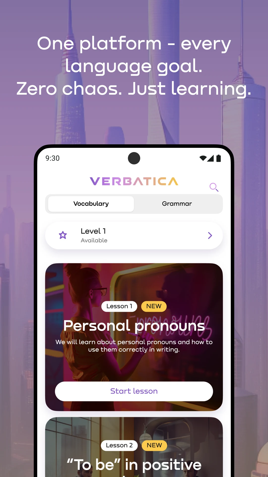 Verbatica: AI Language Tutor screenshot